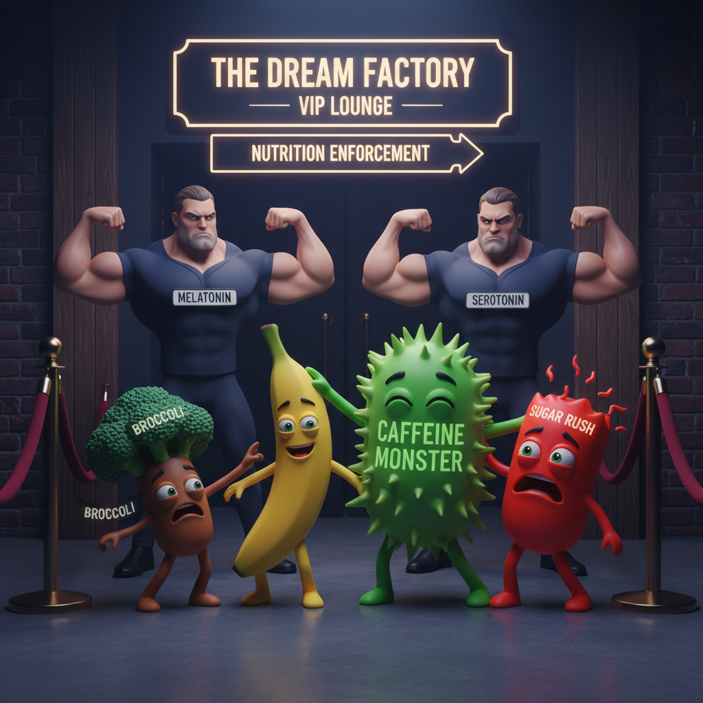 A Mediterranean diet spread with olive oil, fresh fish, whole grains, fruits, and vegetables highlighting cultural insight into nutrition and sleep.