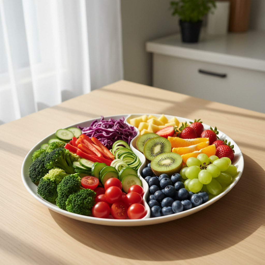 A comparison image showing unhealthy processed foods and sugary snacks contrasted with healthy fats like olive oil, avocados, nuts, and seeds, conveying the choice of healthy fats.