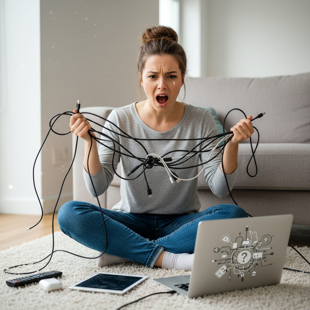 Calm setting with herbal tea, meditation and yoga essentials