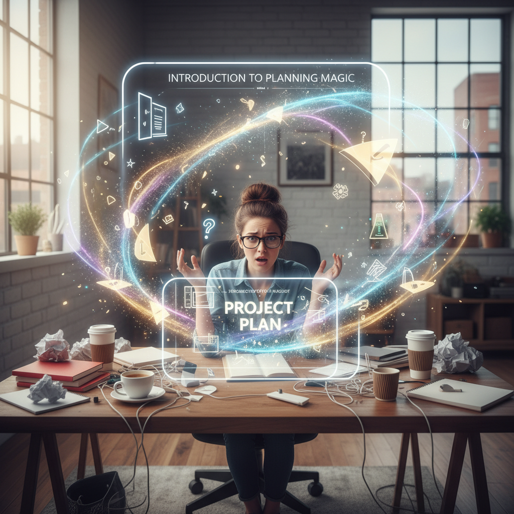 A cozy family setting with a magic show in progress, featuring card tricks, storytelling, and warm decorations, capturing joyful interactions and a sense of magical, memorable moments