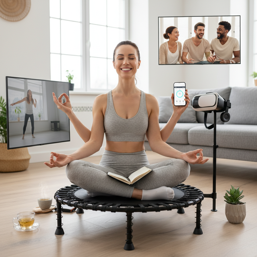 A step-by-step visual guide depicting the process of creating a personalized self care plan, including assessing needs, identifying enjoyable activities, setting SMART goals, integrating into daily life, and reflecting and adjusting.