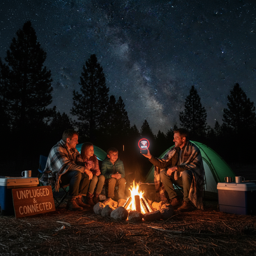 Action-packed montage of outdoor activities: hiking, kayaking, birdwatching and cycling