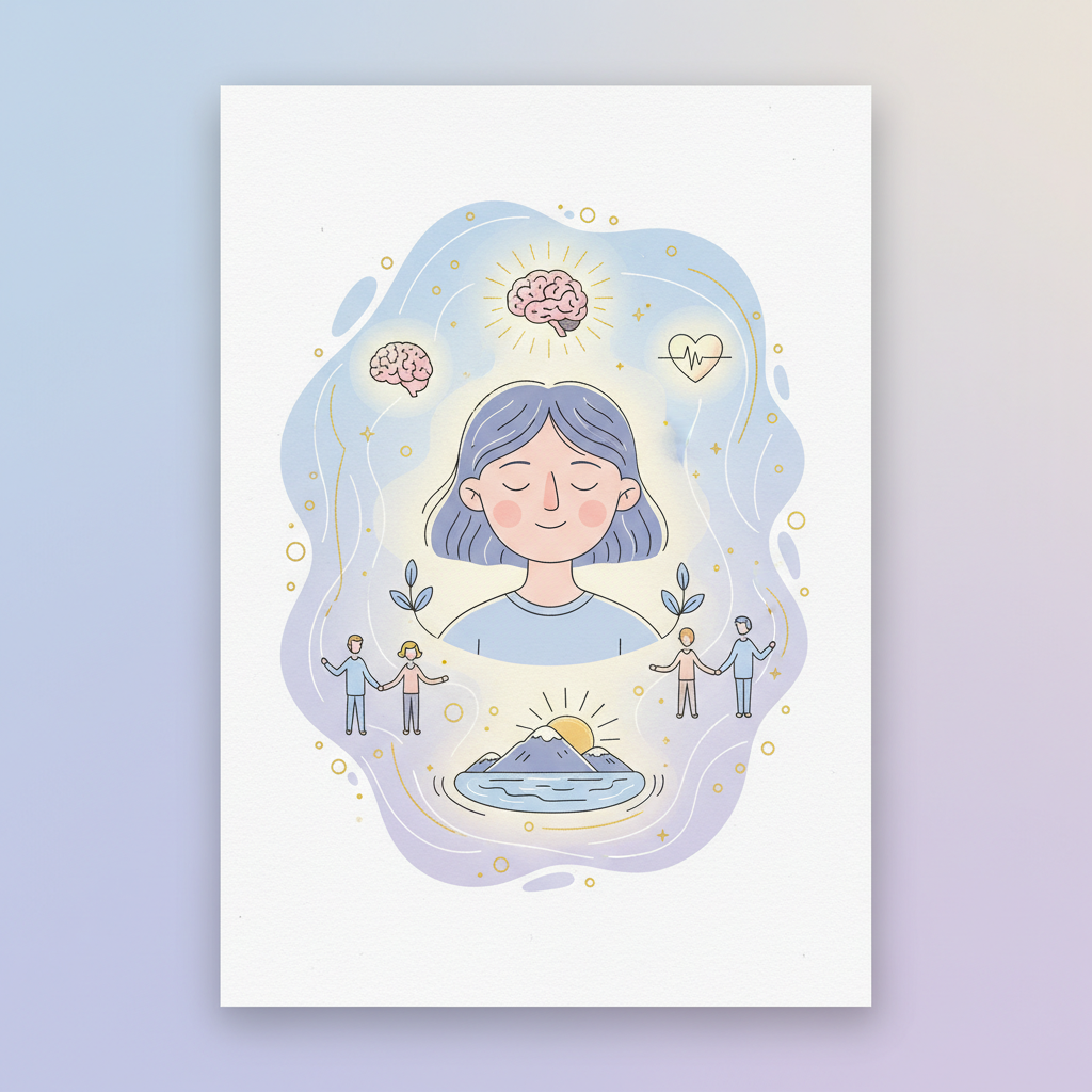 A warm and comforting image of baking bundt cakes as a form of self care, showing hands mixing batter or a freshly baked bundt cake on a kitchen counter.