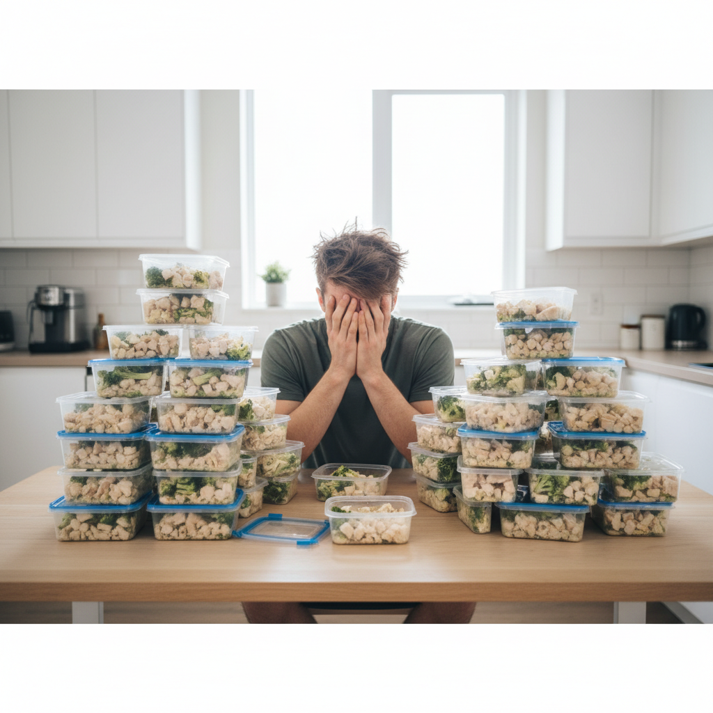 Person practicing progressive muscle relaxation lying in bed