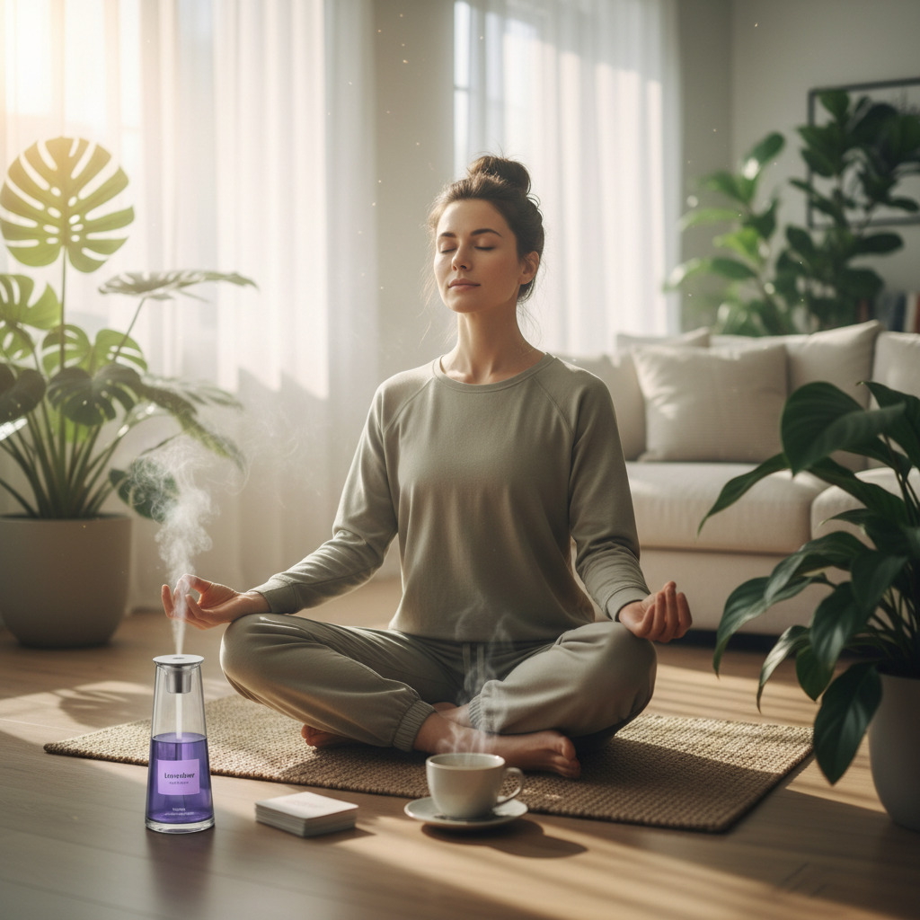 Illustration of a person overwhelmed by a mountain of tasks and distractions, visually representing common causes of feeling overwhelmed like lack of prioritization, boundaries, and mental fatigue.