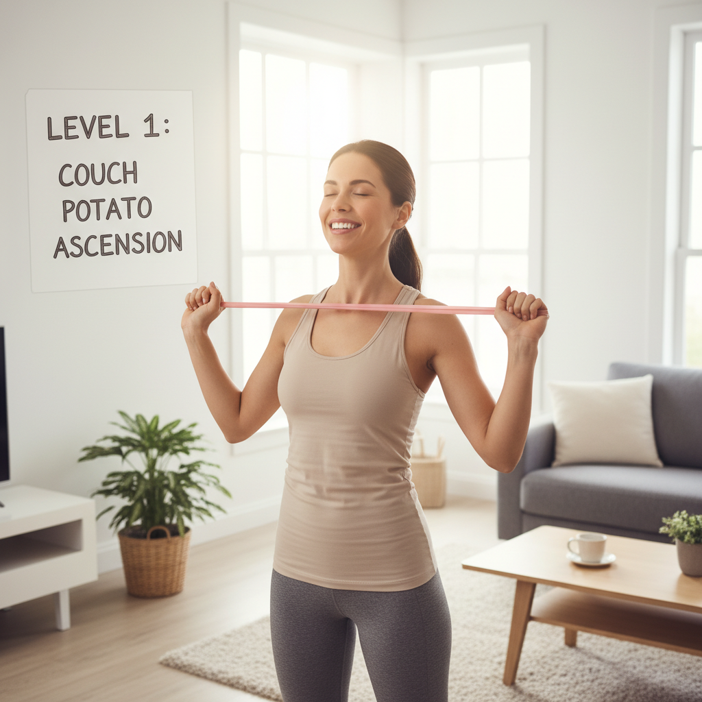 A diverse group of people engaging in various effective physical activities for depression relief such as running, cycling, yoga, and strength training, emphasizing enjoyment and consistency.