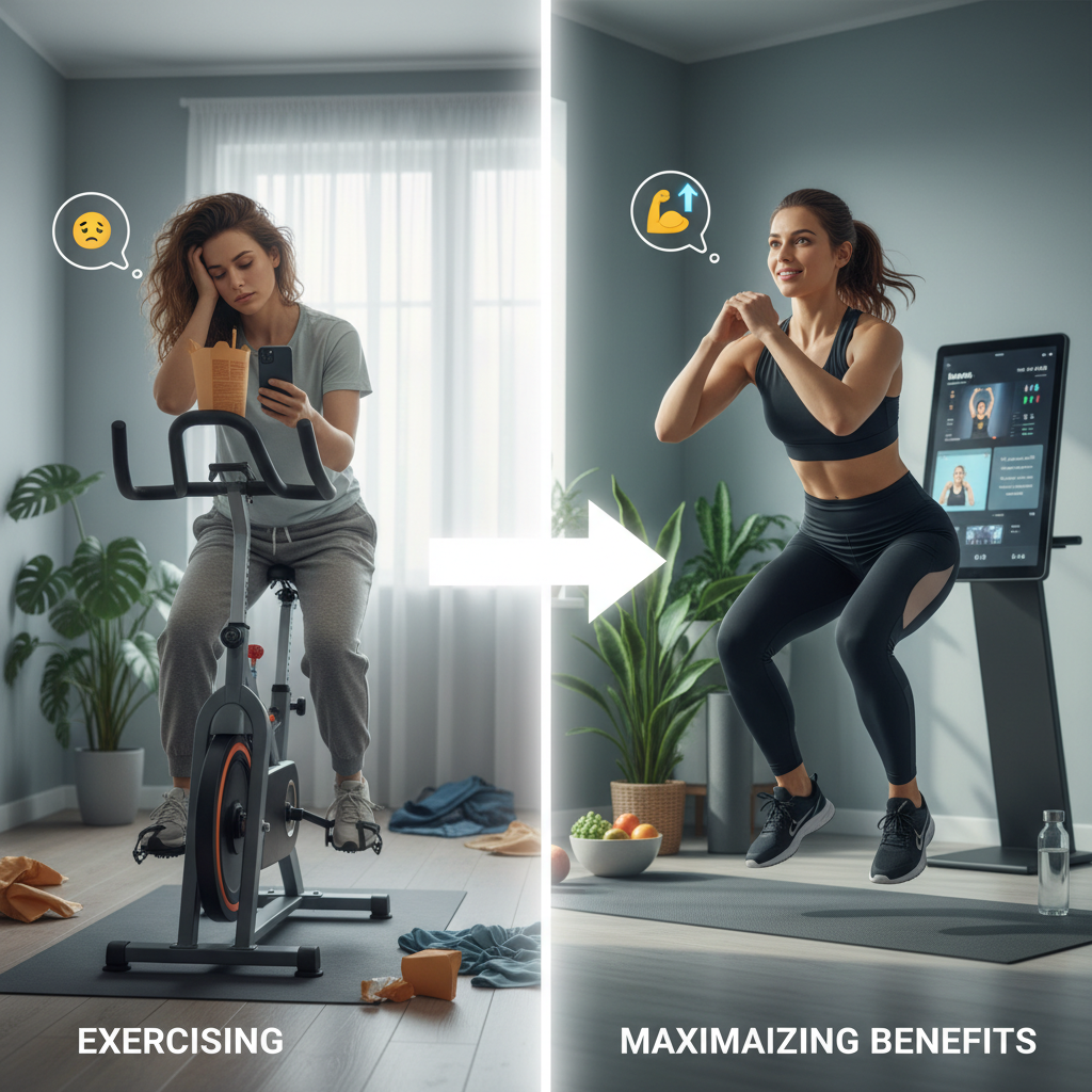 A personal training scene with a runner preparing for a half marathon incorporating strength training and nutrition planning.