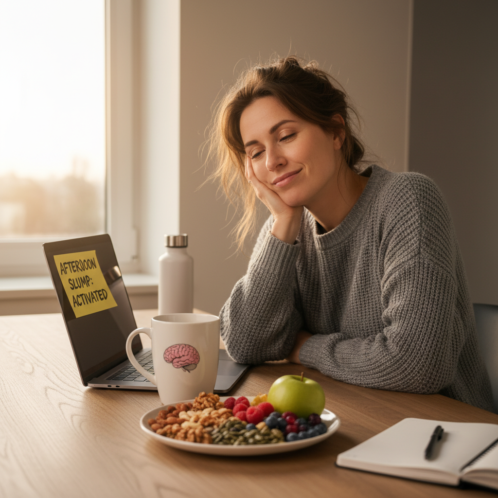 Step-by-step visual recipe for no-bake energy bites including ingredients like oats, nuts, nut butter, flaxseed, honey/maple syrup, and vanilla, with images showing mixing, chilling, and rolling into bite-sized balls