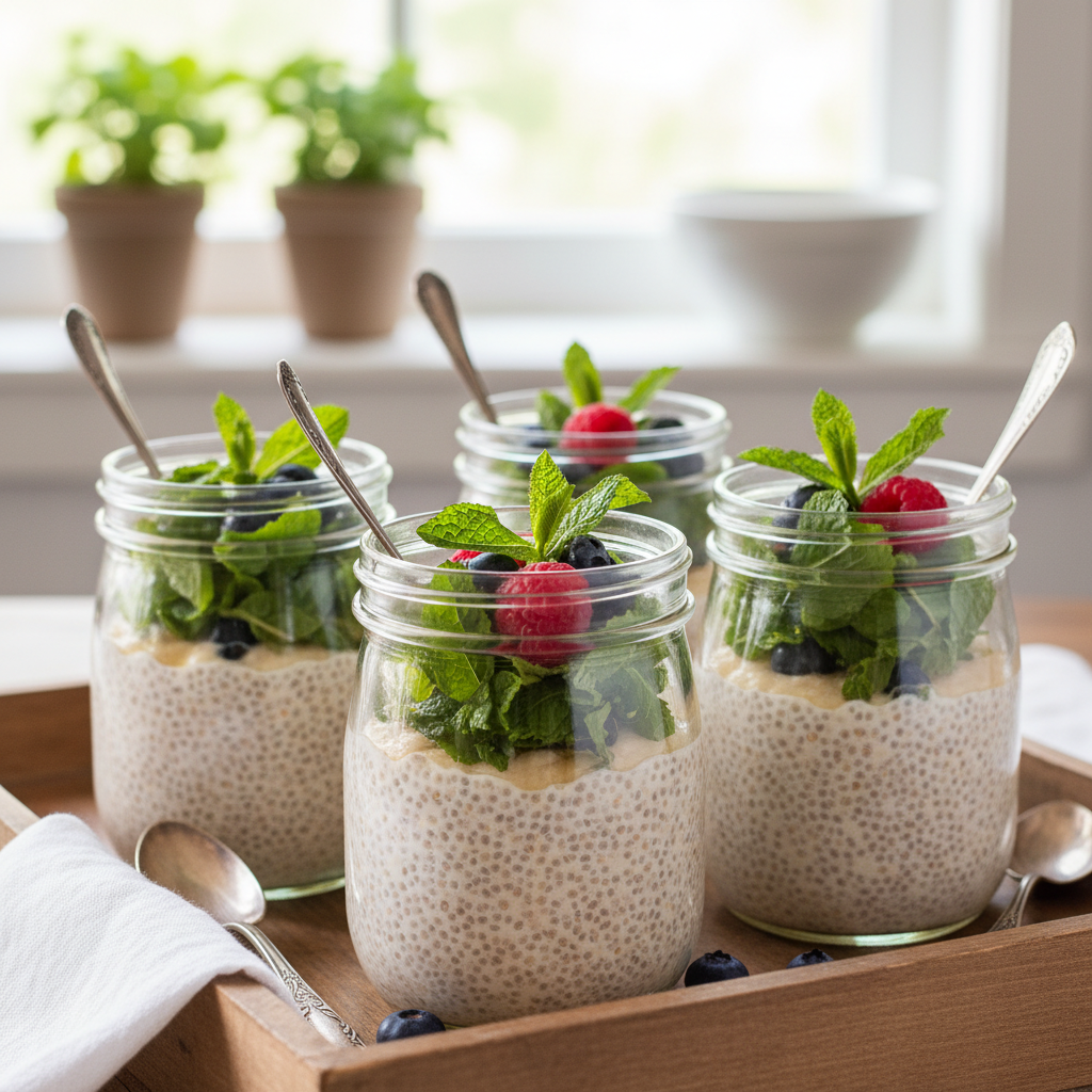 Making Chia Pudding Instructions