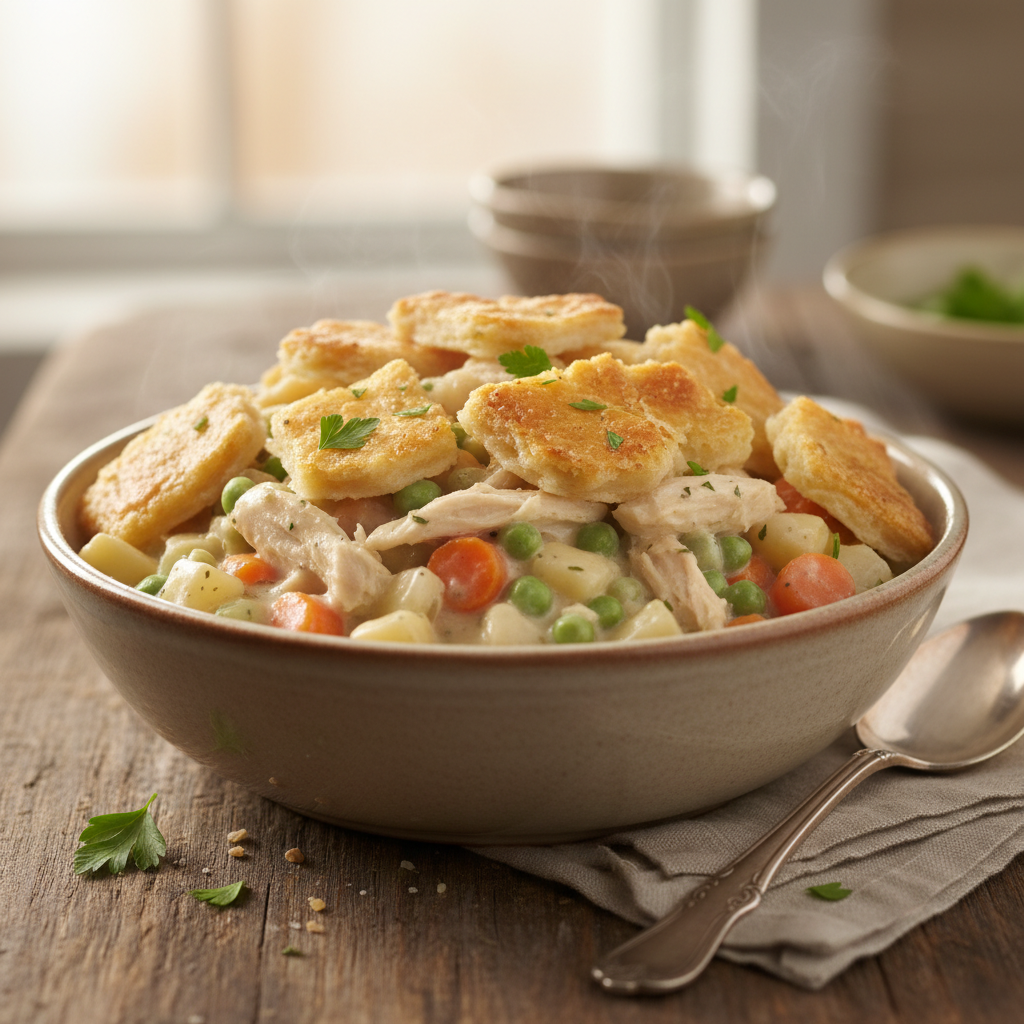 Cooking tips for chicken pot pie