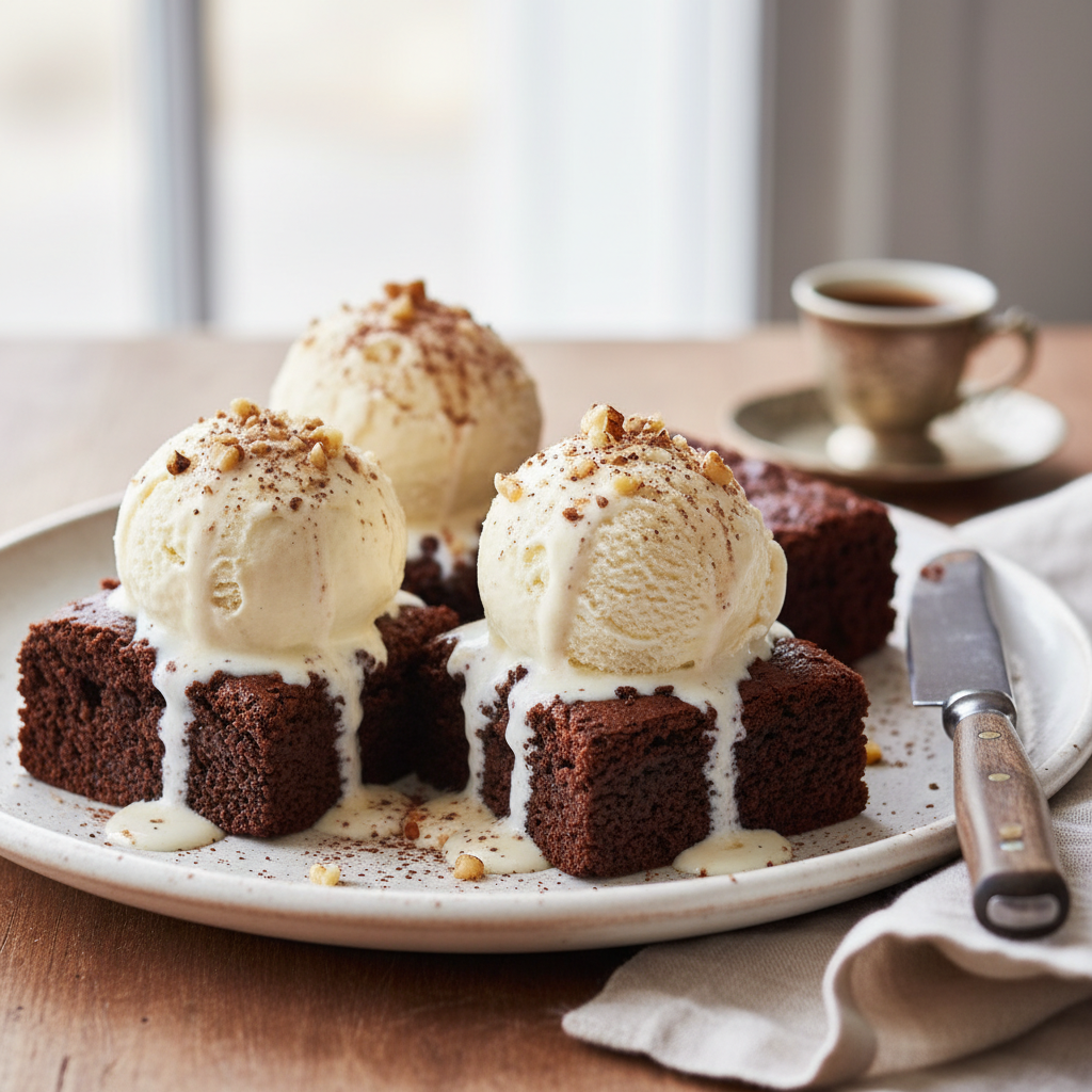 Baking tips and serving ideas for perfect brownies