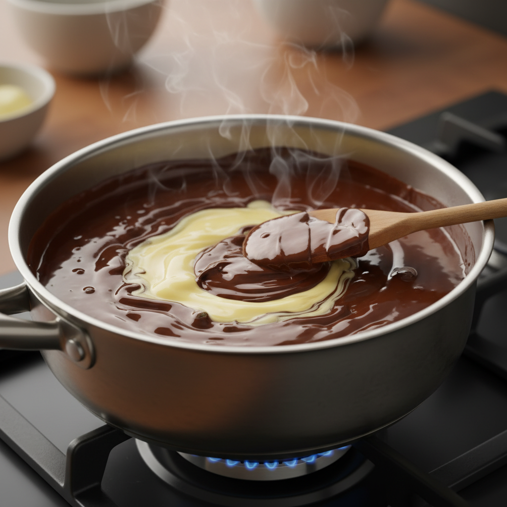 Step by step instructions for baking brownies