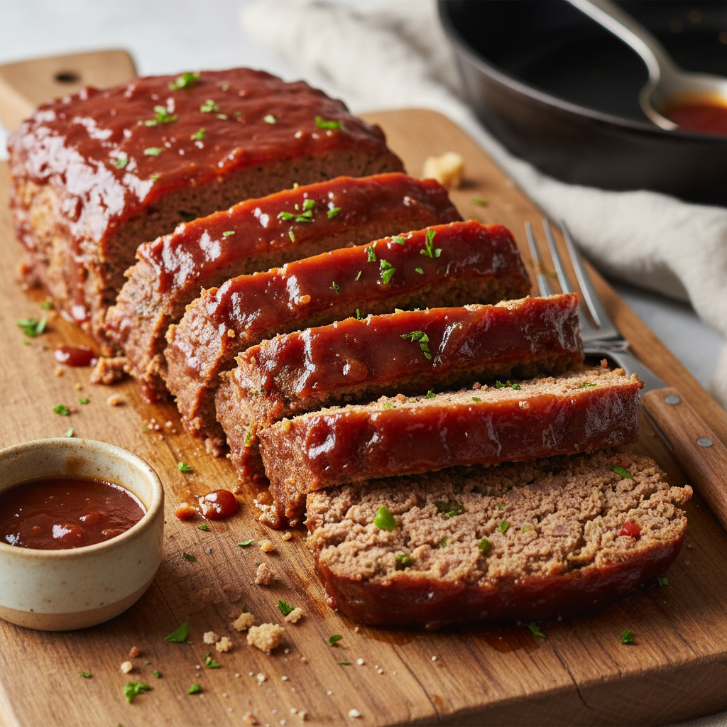 Classic family meatloaf