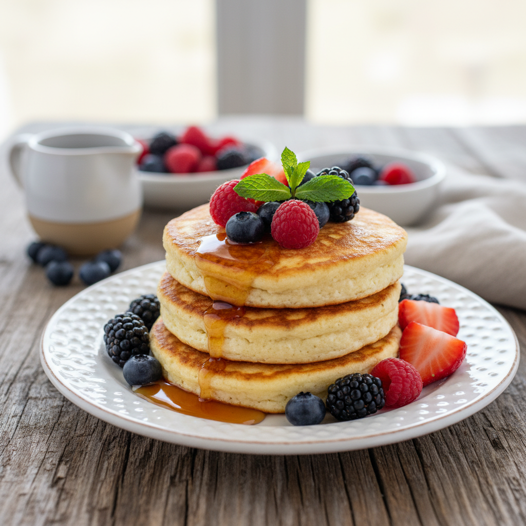 Instructions for Making Cottage Cheese Pancakes