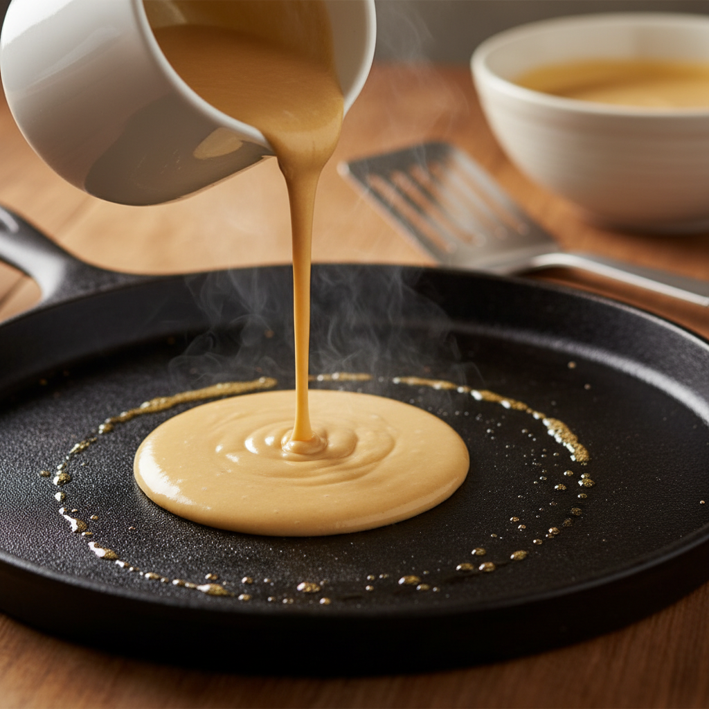 Cottage Cheese Pancakes Visual Description