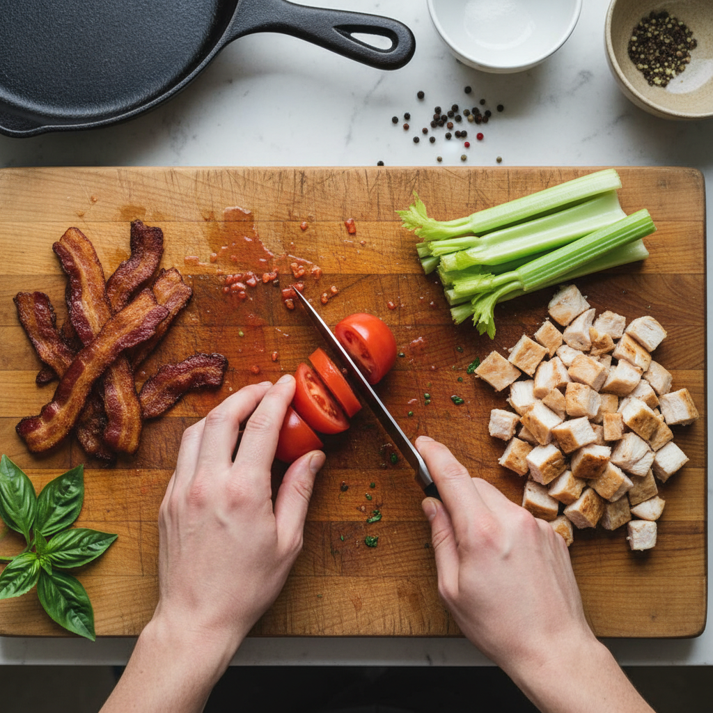 Spoken Moment Section about Chicken Salad