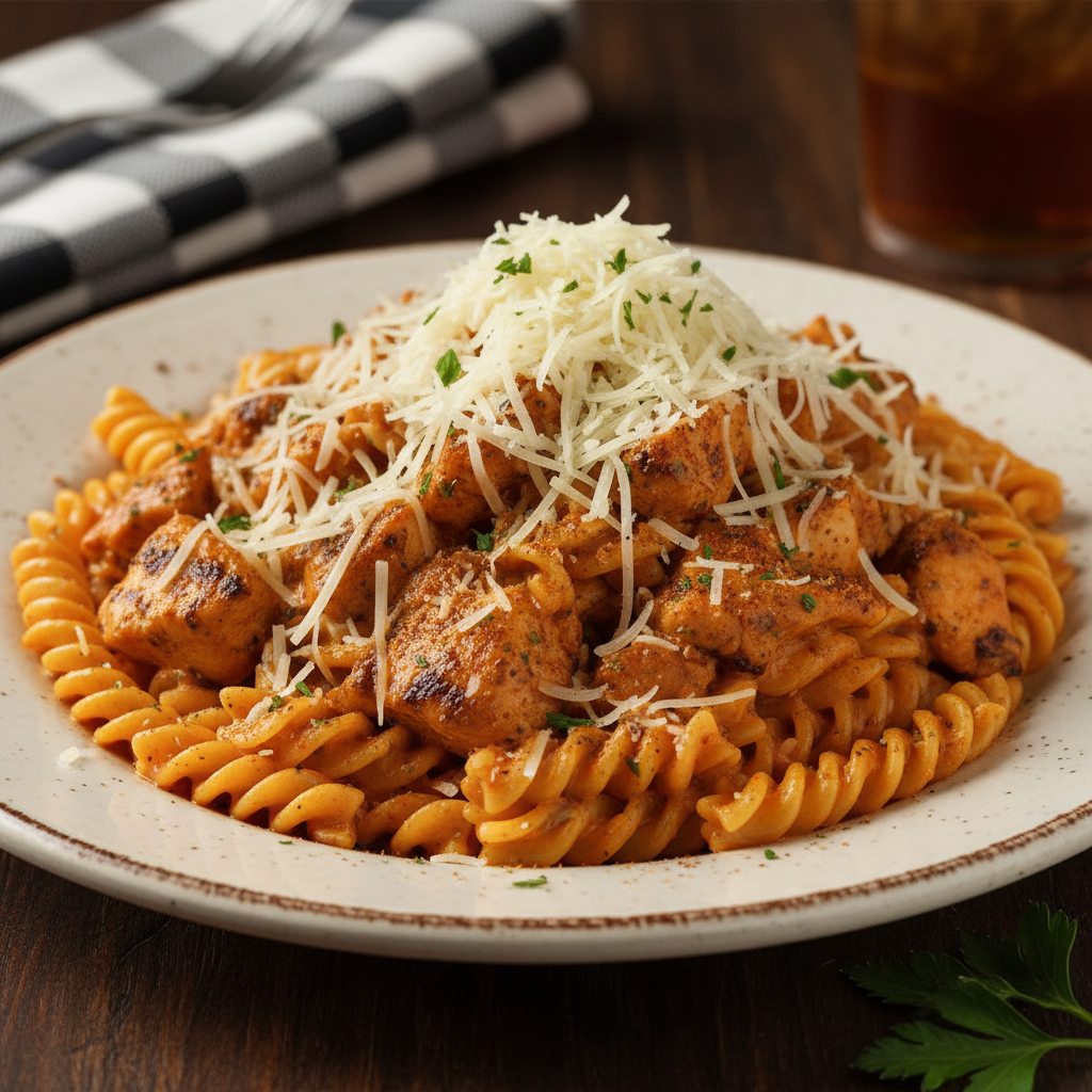 Step-by-step Instructions for Cajun Chicken Alfredo