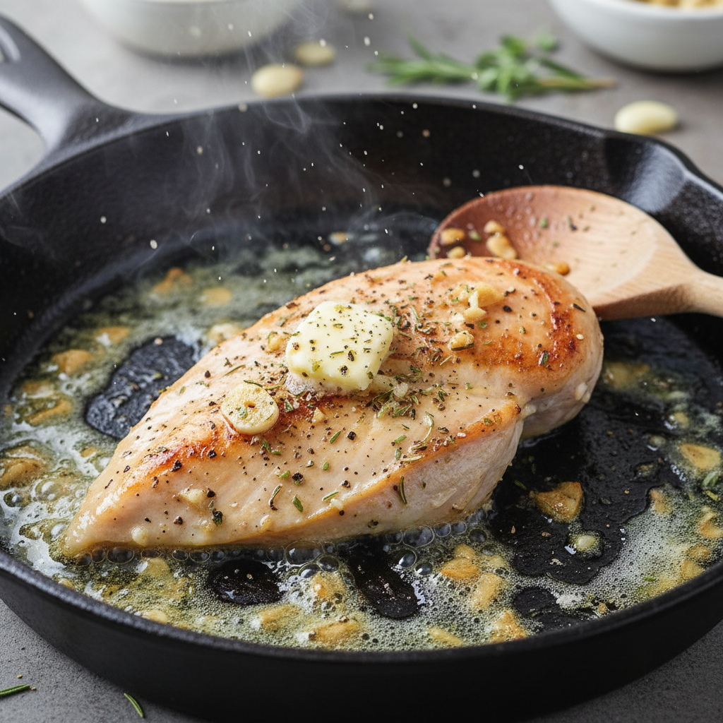 Spoken Moment about Cooking Cajun Chicken Alfredo