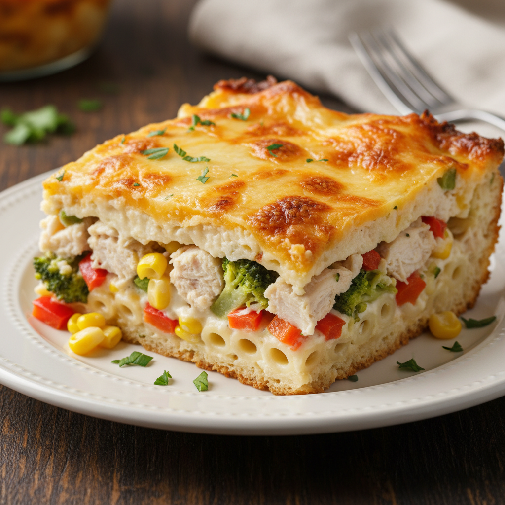 Instructions for making casserole