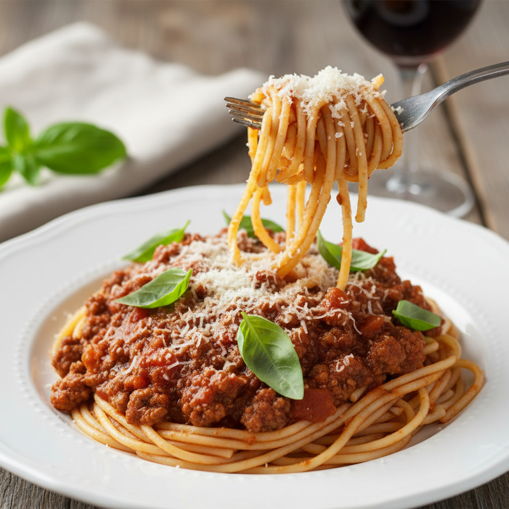 Instructions for Making Spaghetti Meat Sauce