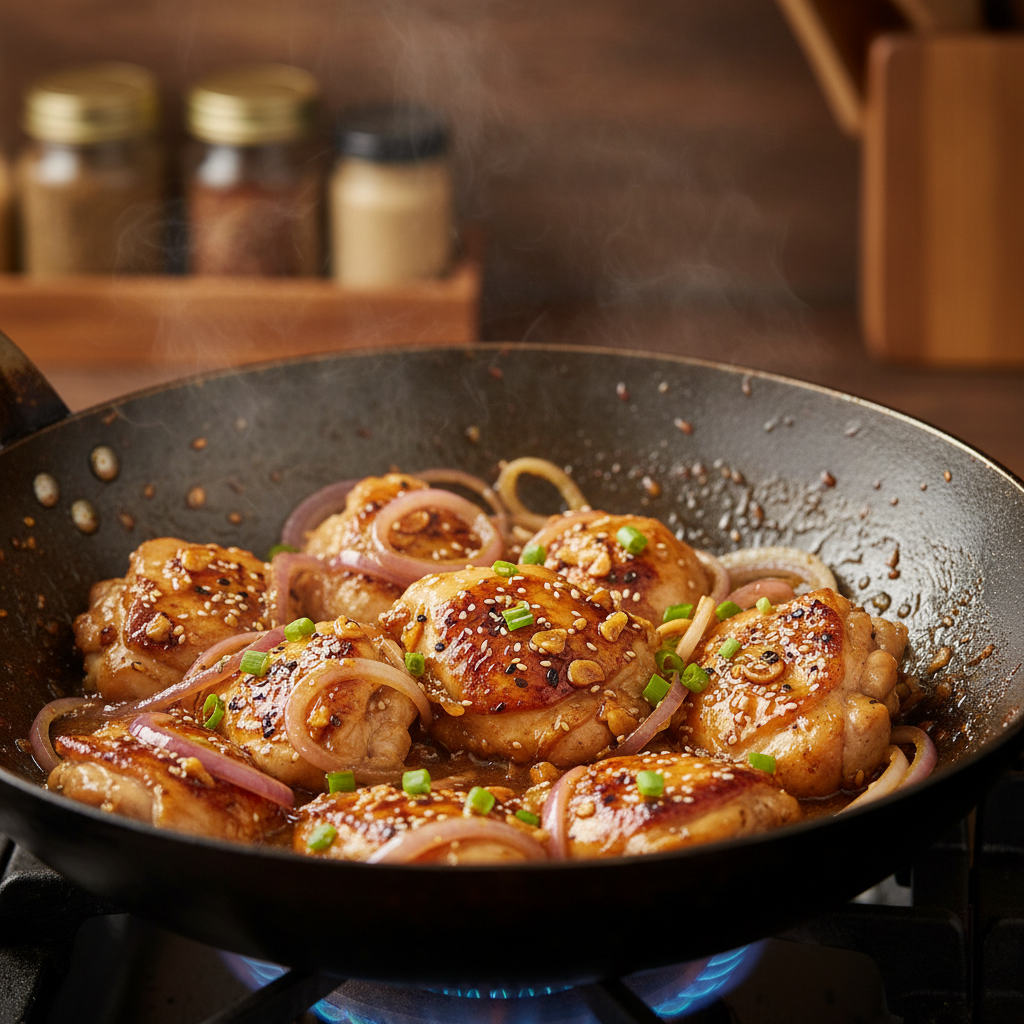 Honey Garlic Chicken Ingredients