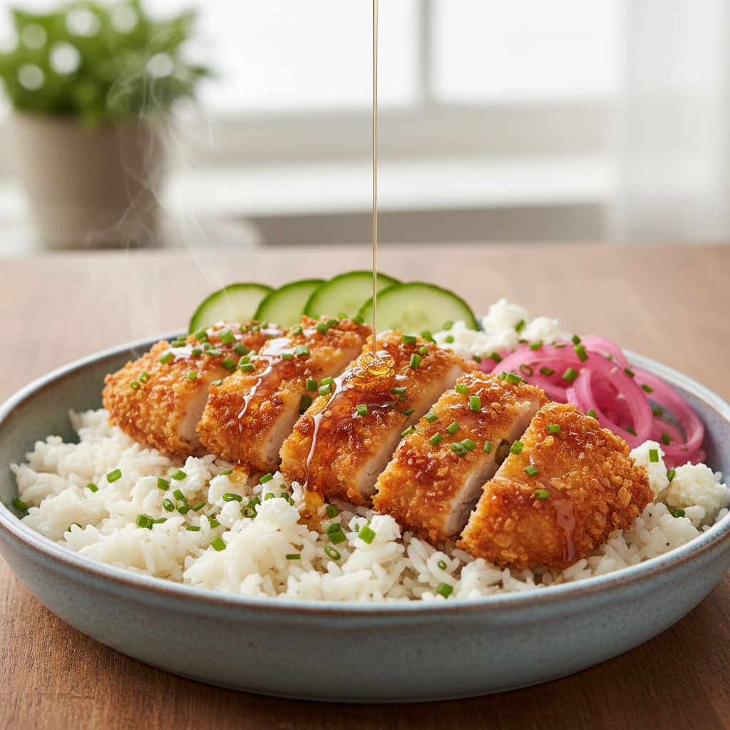 Hot honey panko chicken cooking tips