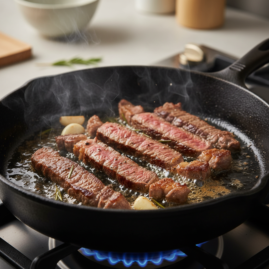 Instructions for Beef and Broccoli Stir-Fry