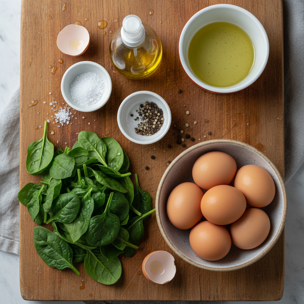 Ingredients for Quick Oven-Baked Eggs