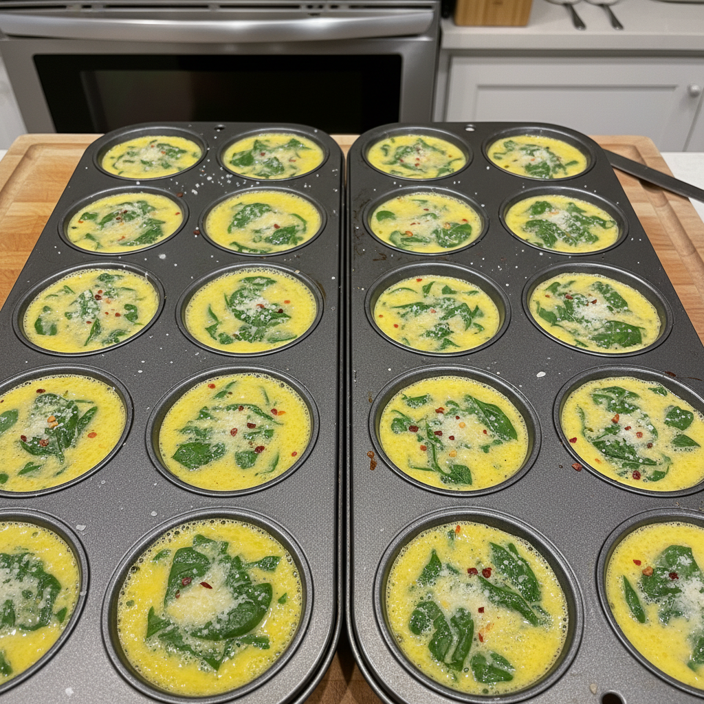 Instructions for Quick Oven-Baked Eggs