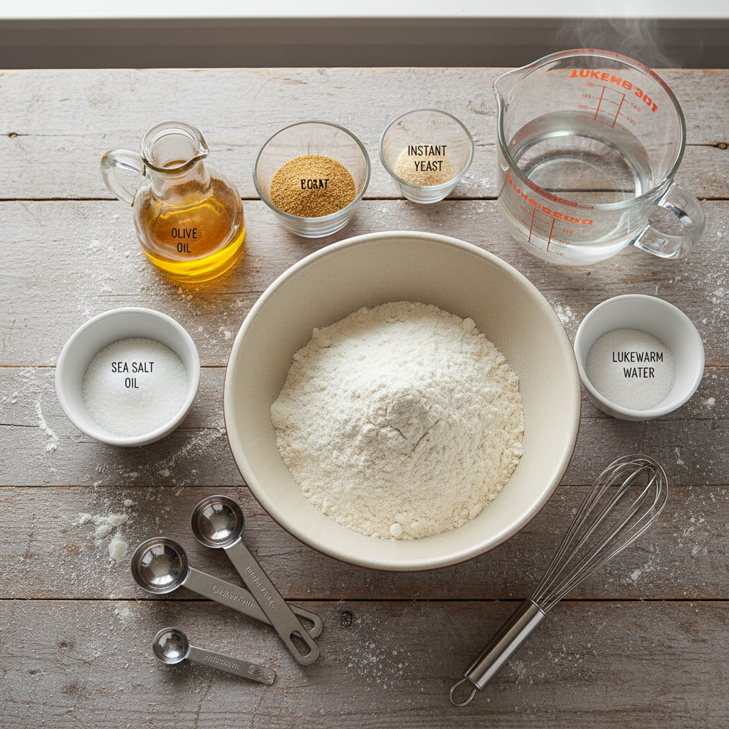 Ingredients for Breadsticks