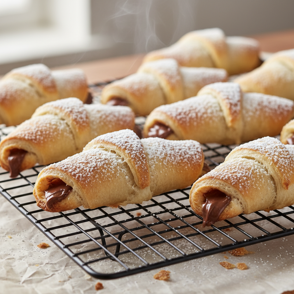Nutella Crescent Rolls Instructions