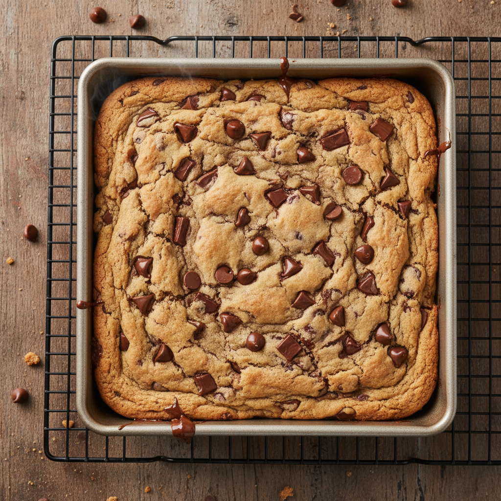 Preparing cookie dough ingredients in bowl
