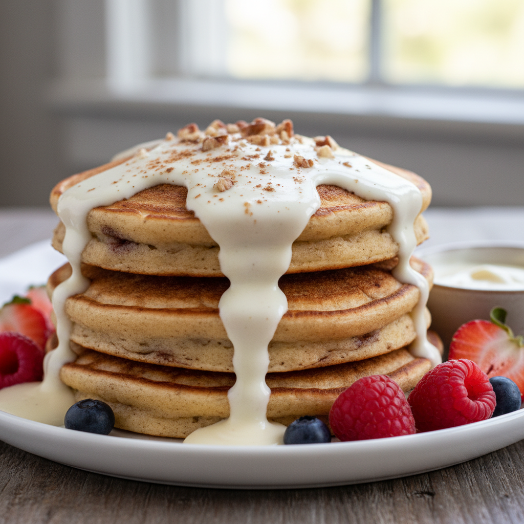 Cooking Tips for High-Protein Cinnamon Roll Pancakes