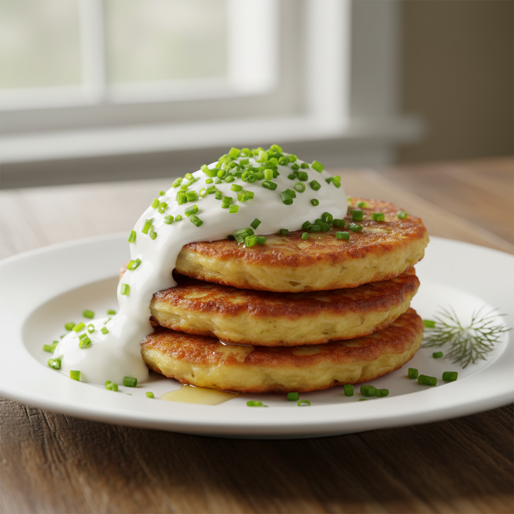 Finished Mashed Potato Pancakes