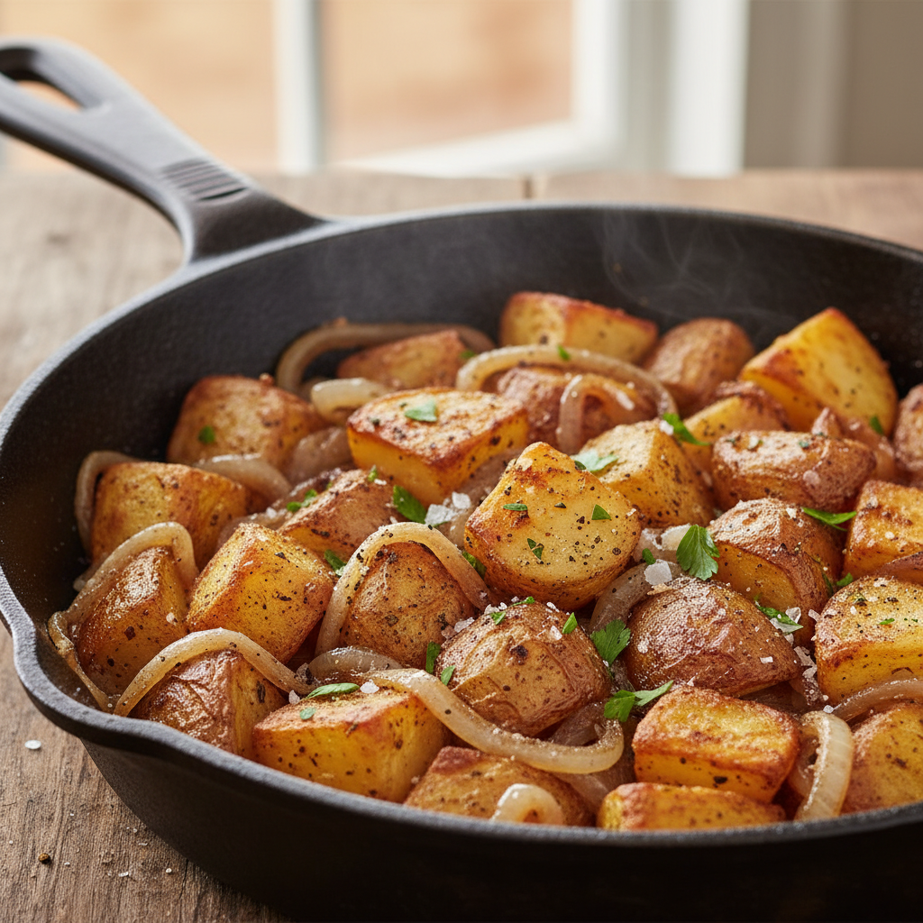 Fresh russet potatoes ready for cooking