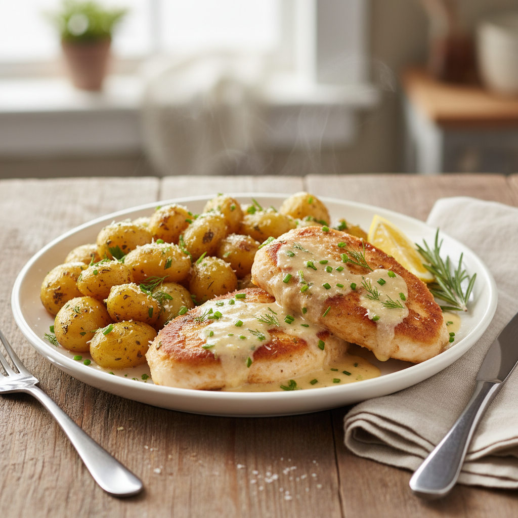 Cooking Tips for Garlic Parmesan Chicken and Potatoes