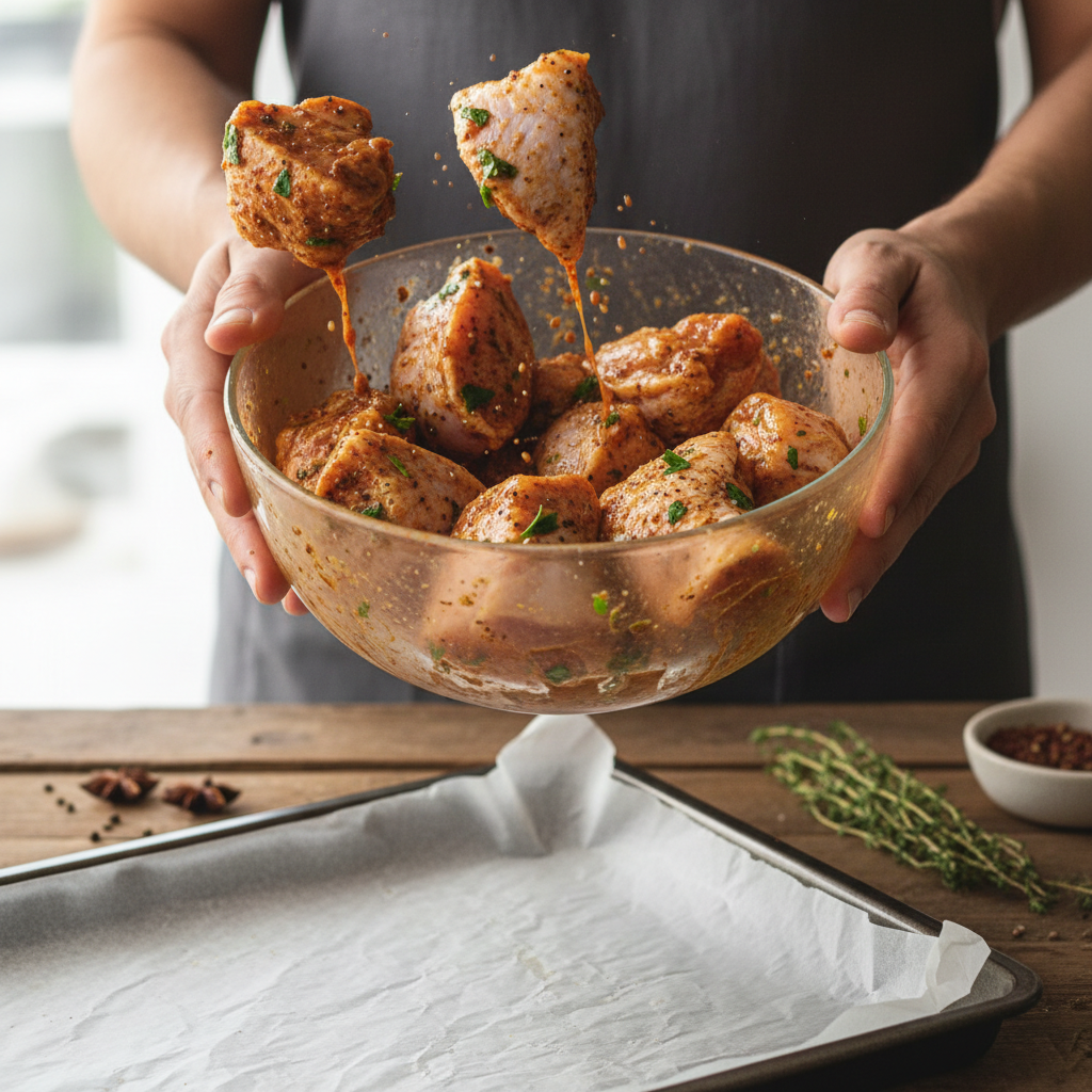 Step by Step Instructions for Recipe