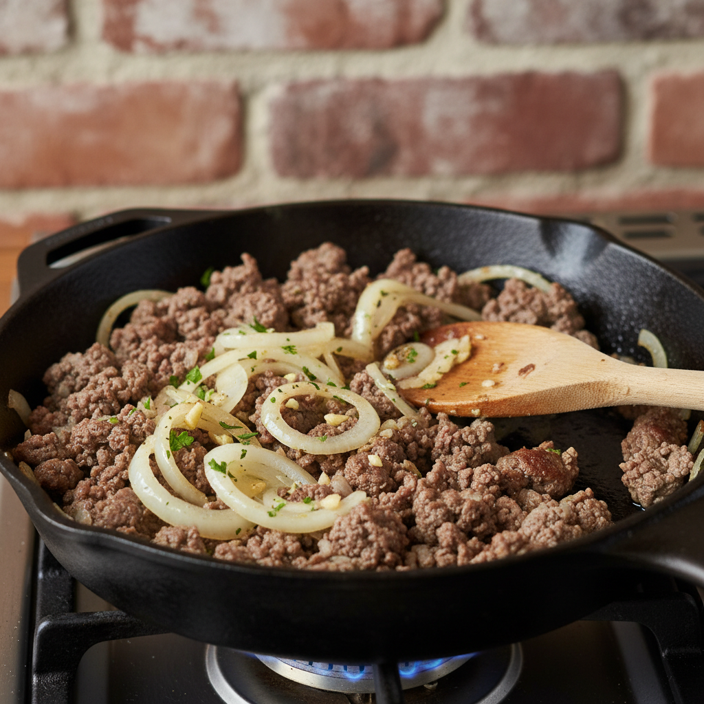 Instructions to Make Shipwreck Skillet