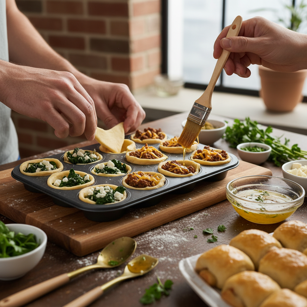 Instructions for crescent roll recipes