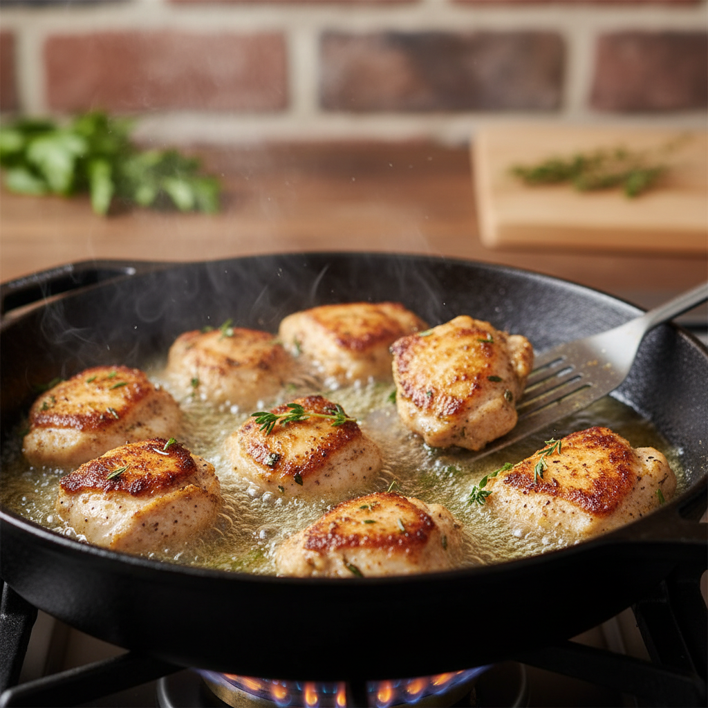 Cooking Black Pepper Chicken Instructions