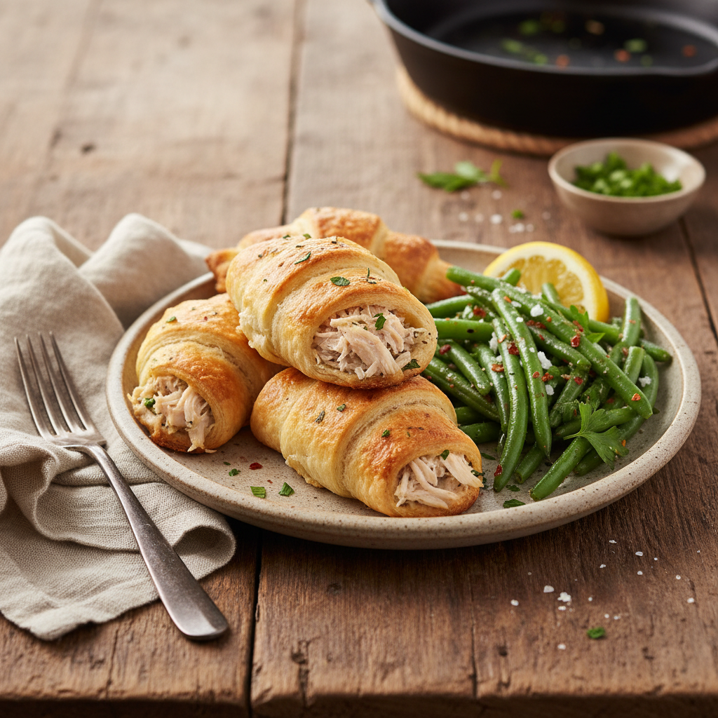 Cooking tips for chicken crescent rolls