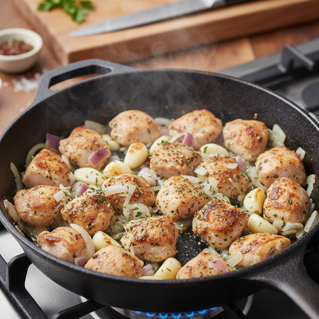 Ingredients for Cheesy Garlic Chicken Wrap