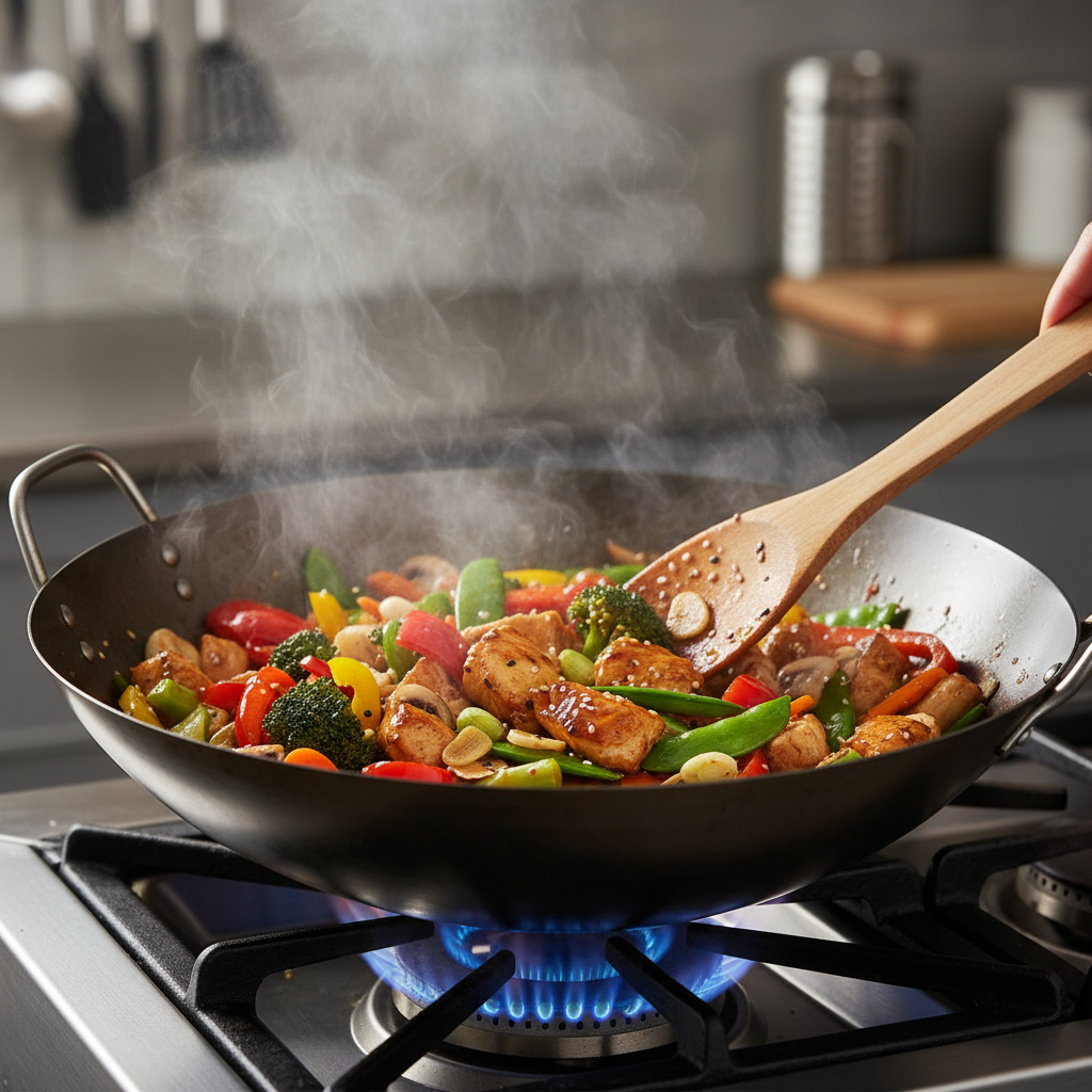 Cooking Instructions for Chicken with Mixed Vegetables