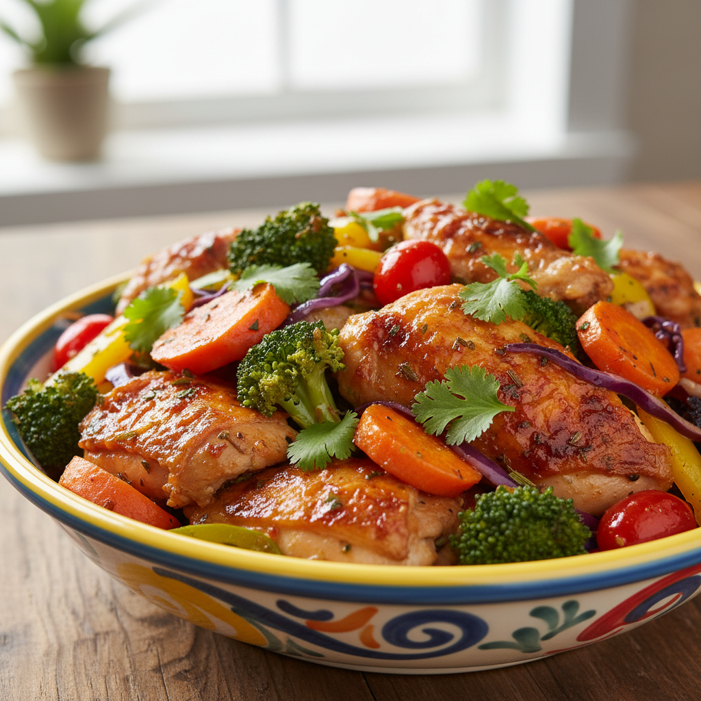 Chicken with Mixed Vegetables Overview