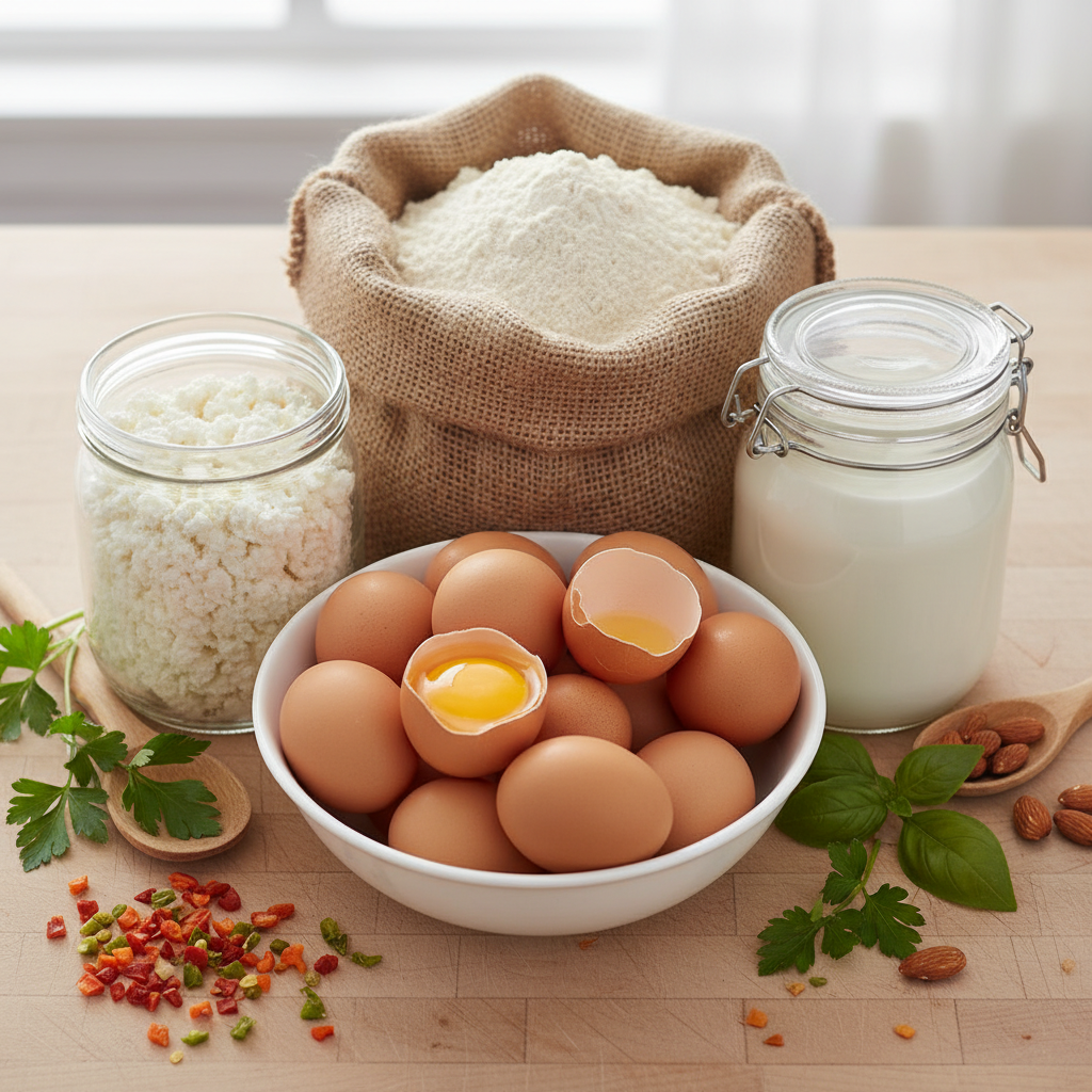 Healthy high-protein breakfast dishes