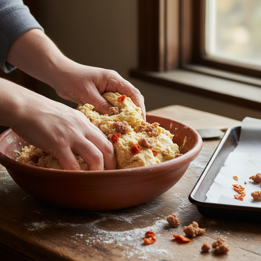 Cooking with dehydrated bell peppers