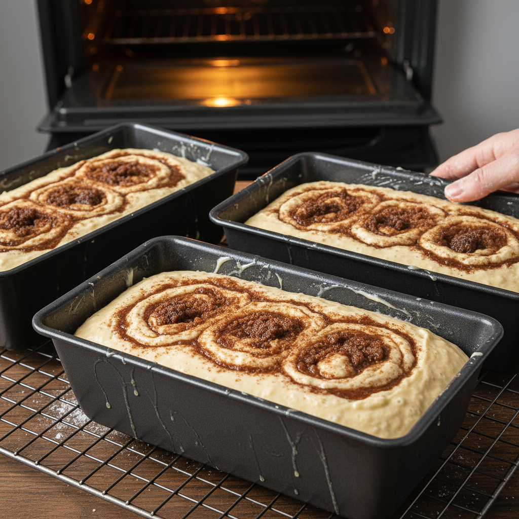 Instructions for making Buttermilk Cinnamon Bread