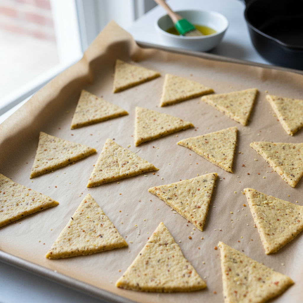 Ingredients for keto Doritos