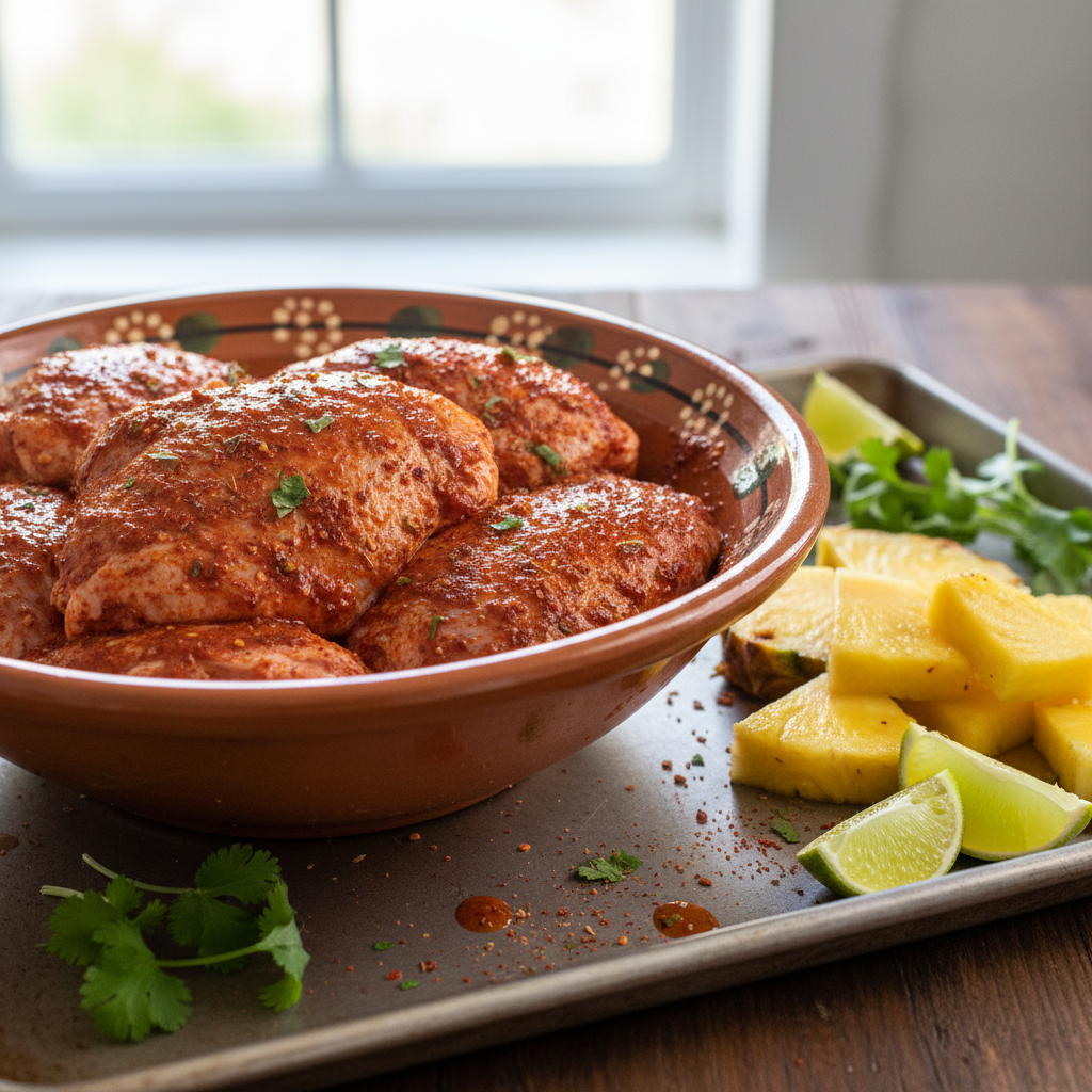 Instructions to Make Al Pastor Tacos