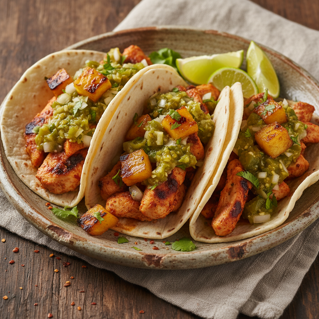 Cooking tips for al pastor style tacos